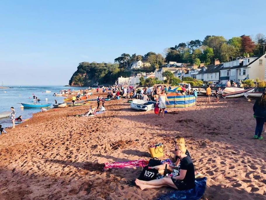 Beach Retreat Village Centre Location Shaldon Esterno foto
